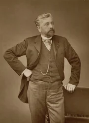 Alexandre Gustave Eiffel, ingegnere francese, ritratto fotografico